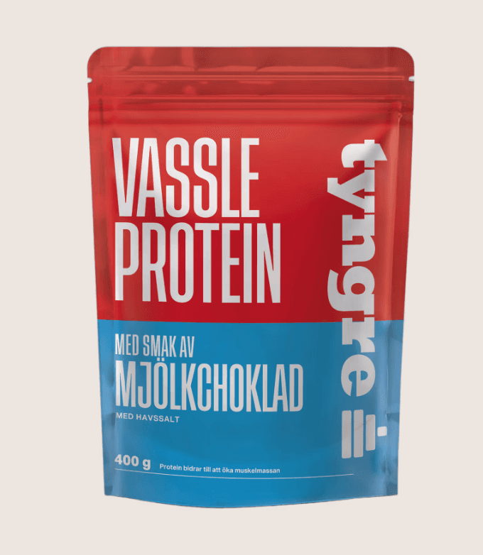 Tyngre Vassleprotein – Mjölkchoklad med havssalt